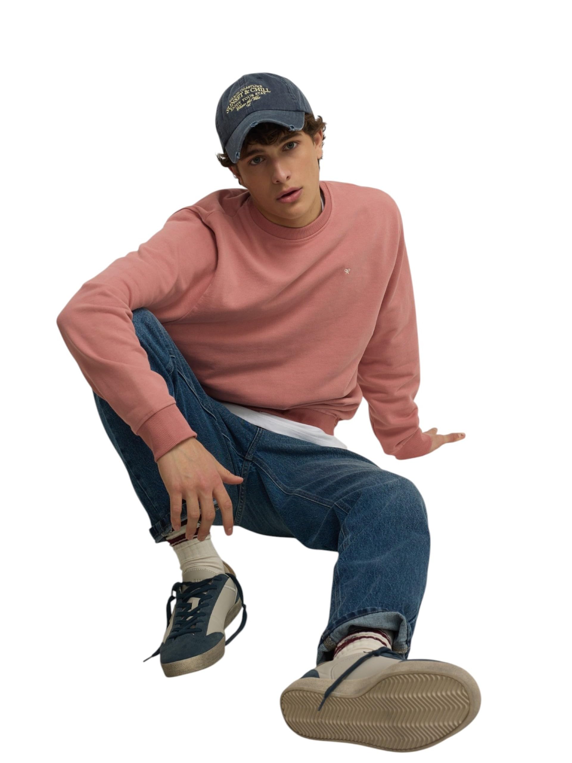 SILBON Summer Sweatshirt, coral garden, M-3XL