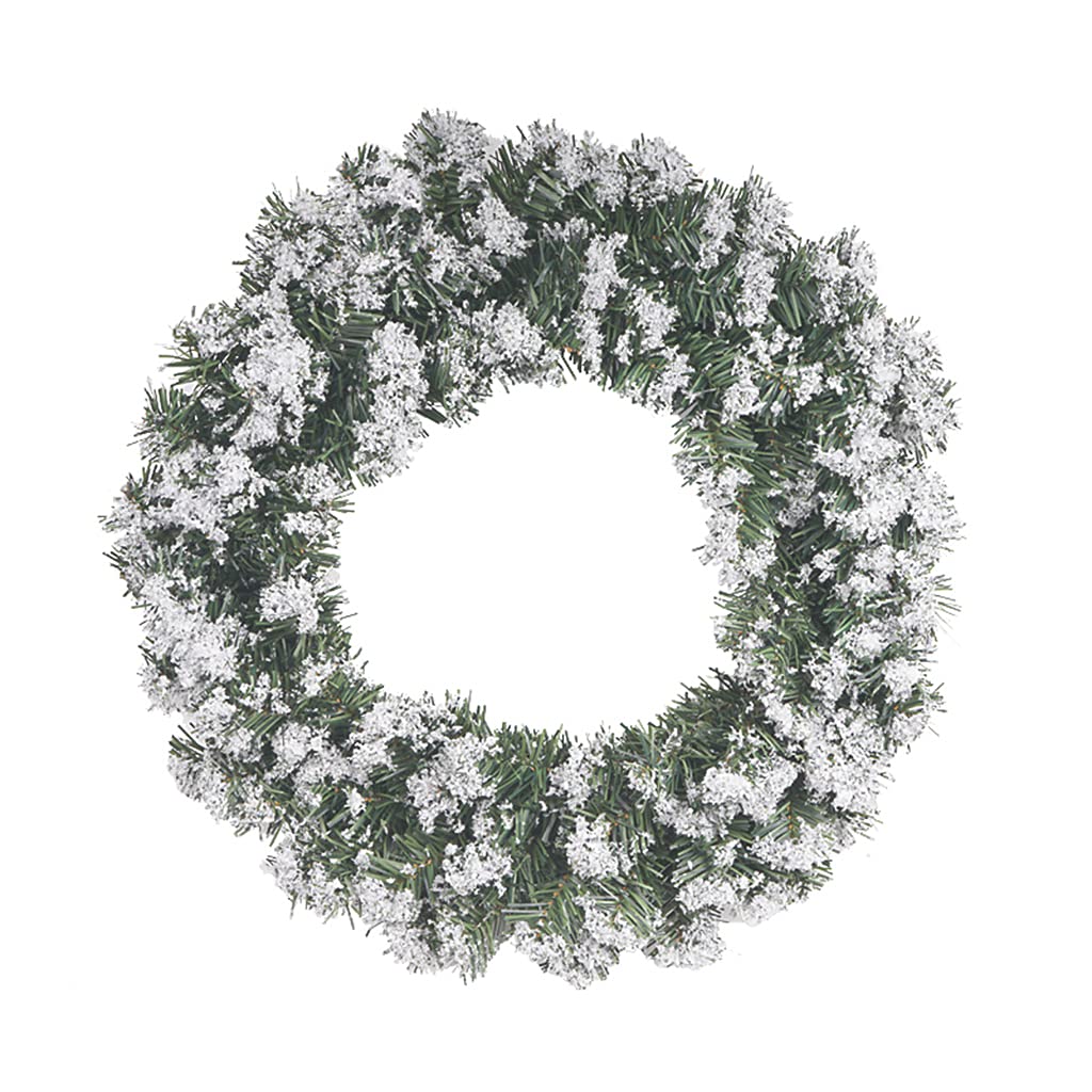 Guirlande de Noël extérieure et flocons de neige pour maison et jardin