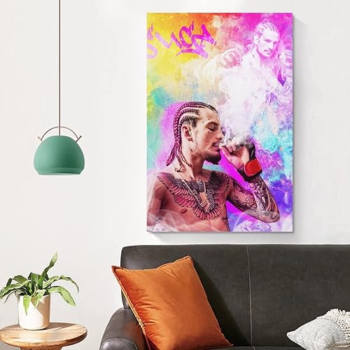 Miniatura 4 de Sean O'Malley - Póster de arte de estrella de boxeo para regalo, póster de pintura en lienzo, arte de pared, decoración moderna, enmarcado, sin