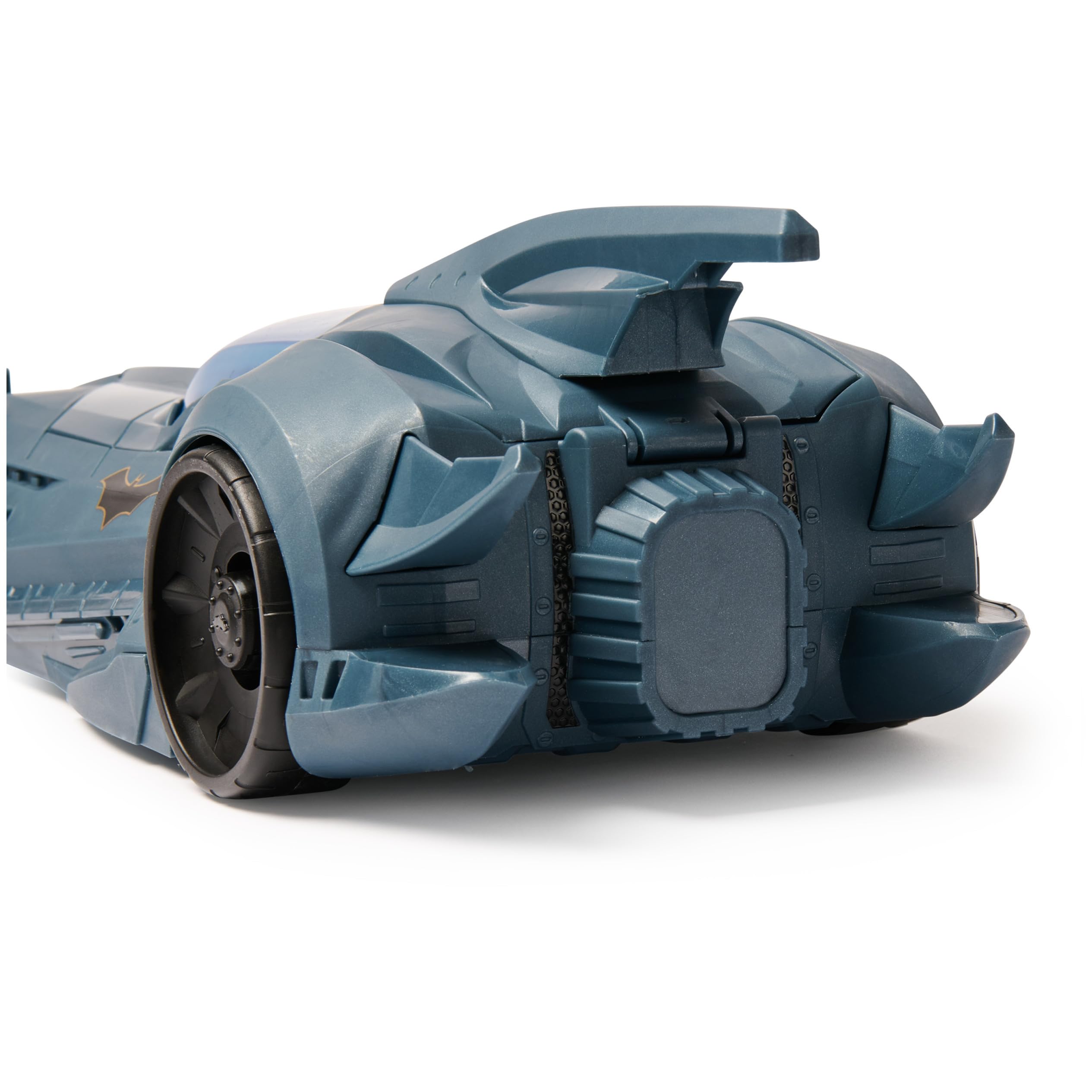 DC Comics Shadow Guardian Batmobile + Batman Actionfigur - Fahrzeug mit Verdeck zum Öffnen, bewegliche 30cm Batman-Actionfigur im Original Comic-Design, für Kinder und Superheldenfans ab 3 Jahren