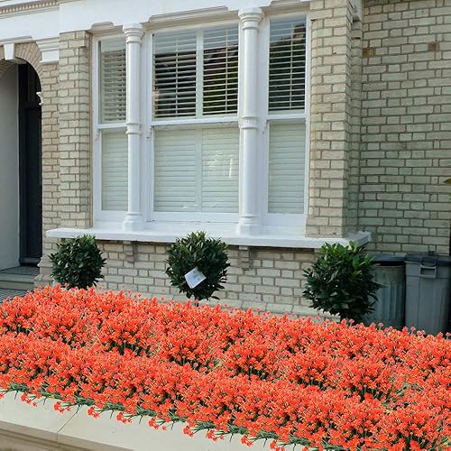 Miniatura 6 de Plantas y flores artificiales para exteriores, resistentes a los rayos UV