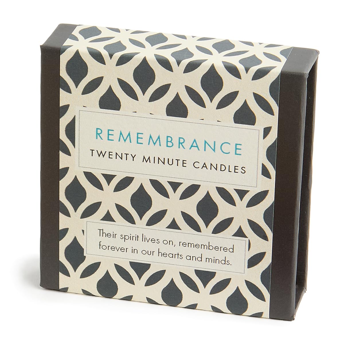 Cotton & Grey Natural Signature Collection - Remembrance (Vintage) By - 12 Pure Beeswax Twenty Minute Candles With Ceramic Holder