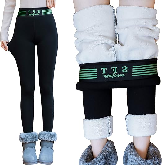 YUESUO Cashmere Leggings for WomenSuper Thick Cashmere LeggingsThick Cashmere