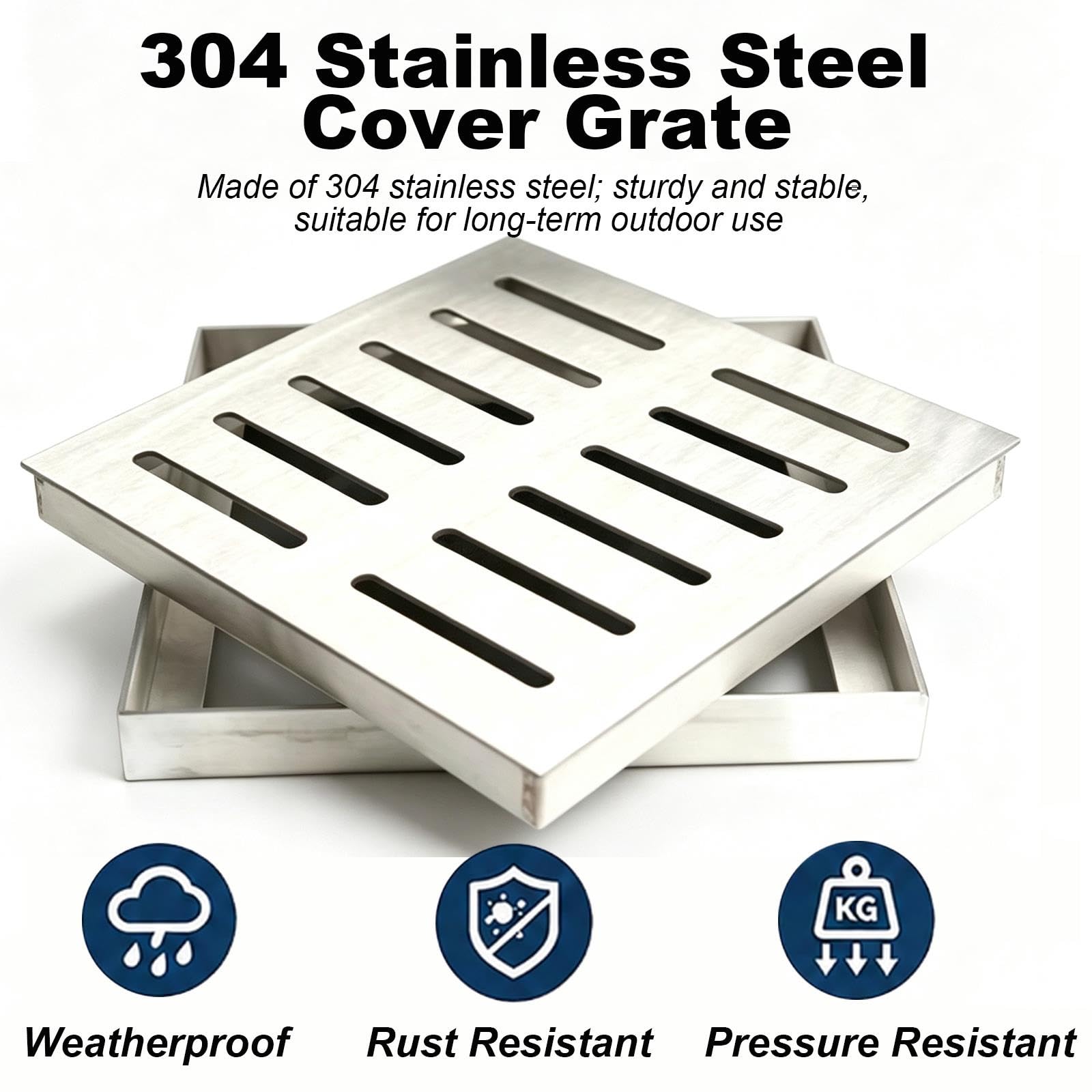 Grille De Caniveau En Acier Inoxydable Personnalisable