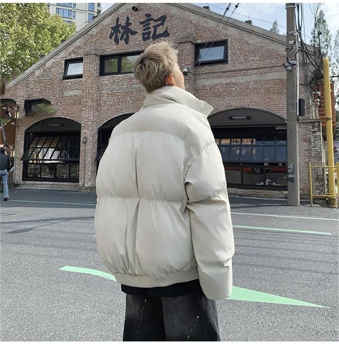 Men's Down Jacket Autumn Winter Thick Cotton Coat