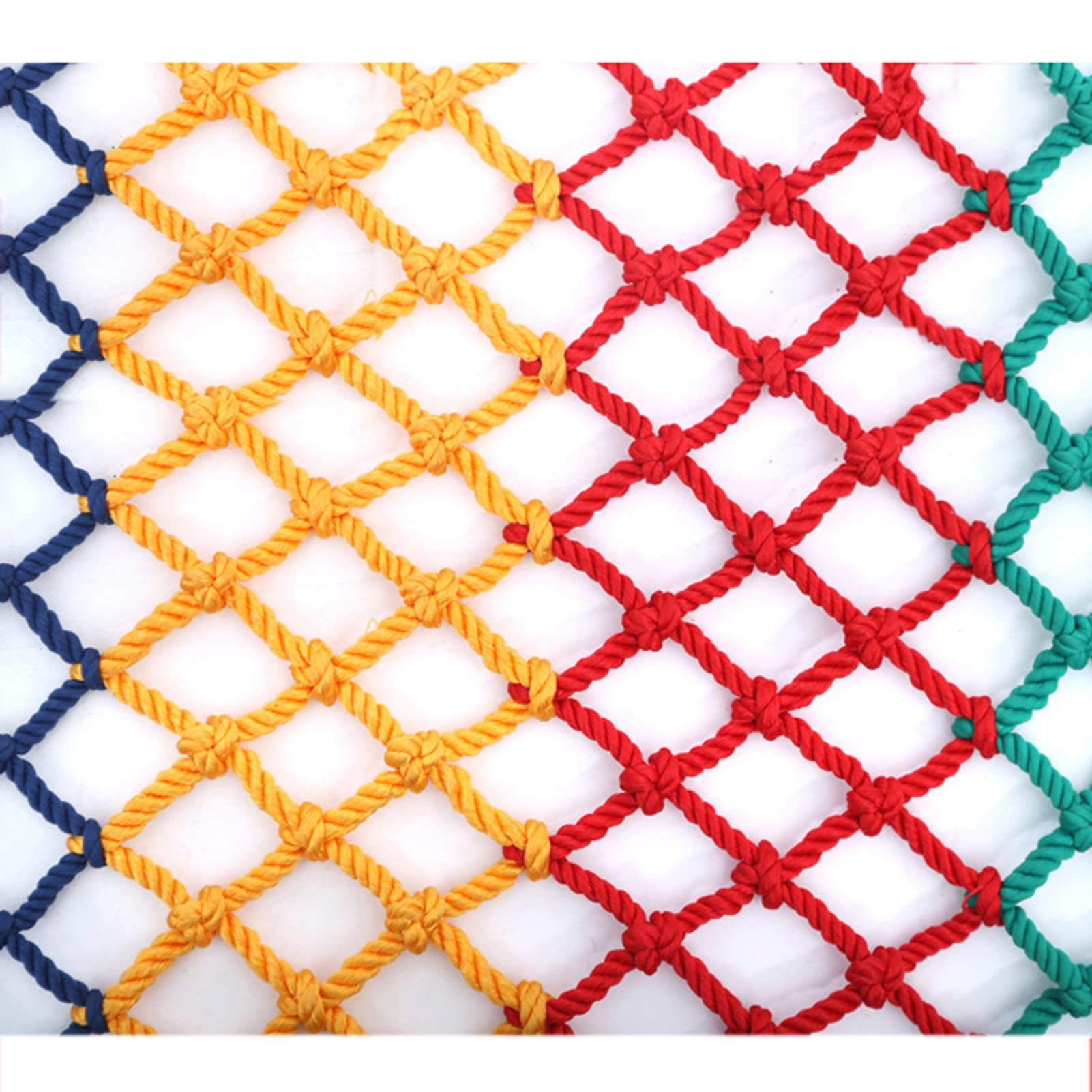 Chinlife 10Cm Mesh Child Safety Net, Home Railing Stairs Safety Netting, Outdoor Climbing Fence, Colored Decorative Mesh, Customizable (Color : Size : 1X10m(3X33ft))