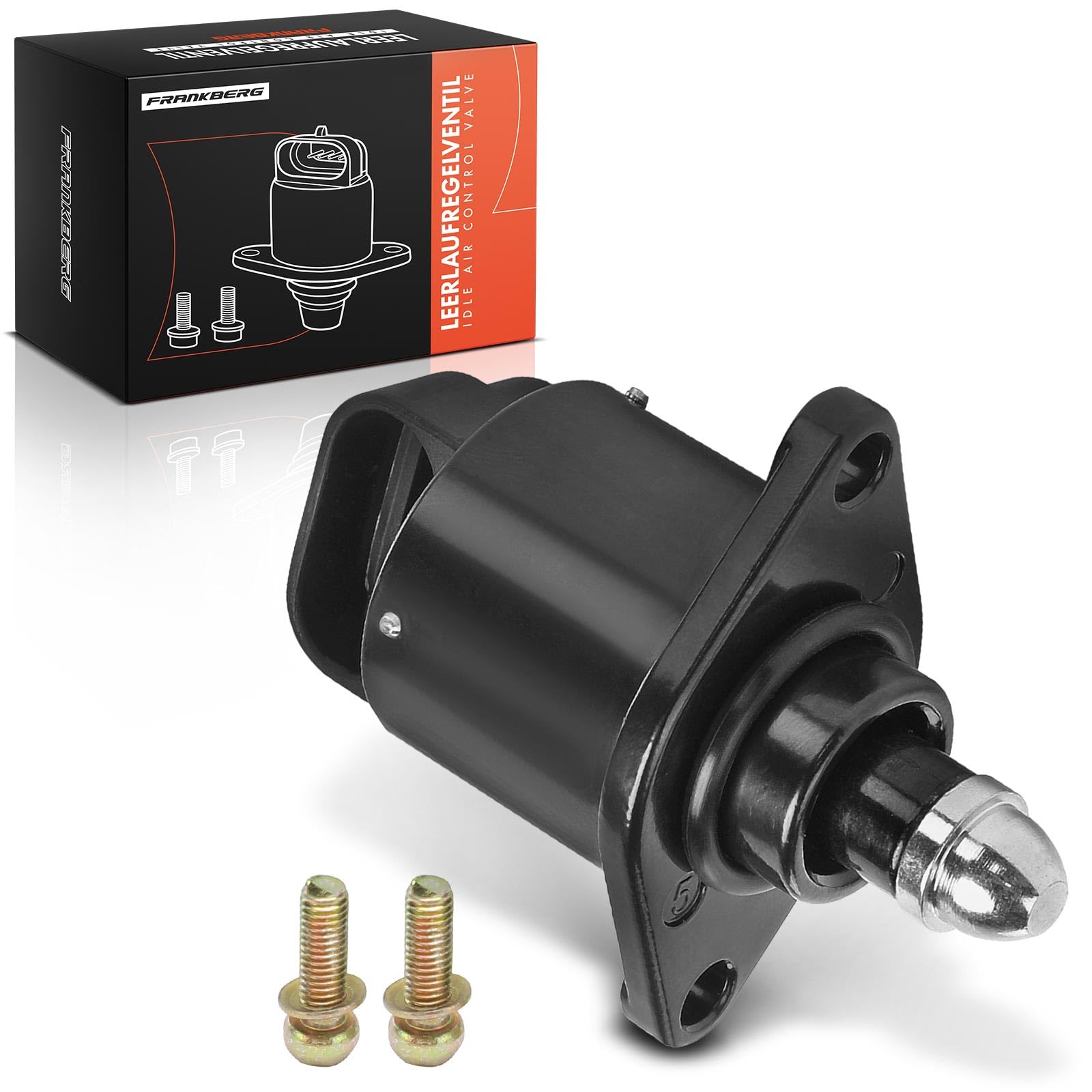Frankberg Valvola di regolazione del Minimo Compatibile con Cinquecento 170 141 Furgone/Compatto 141 Punto 176 Seicento/600 187 Uno 146 158 Y 840 Y10 156 Replace# 9945035