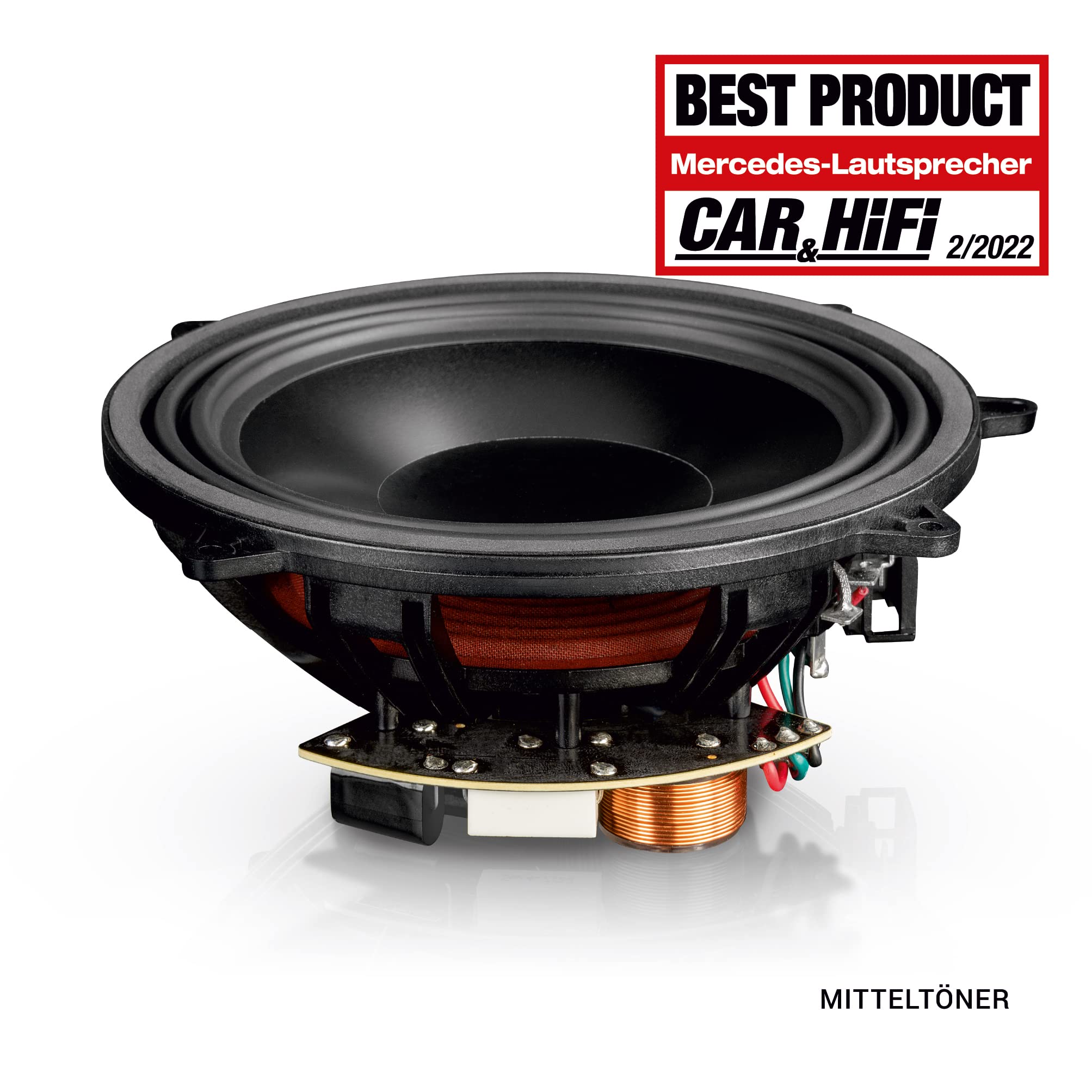 EMPHASER EM-MBF3 – 16,5 cm Kompo, kompatibel mit Mercedes Sprinter (VS30) | 6,5“ Plug & Play Lautsprecher-Set, ideal für Wohnmobile, passgenaue Tief/Mitteltöner, Hochtöner & Center Speaker, 1 Set