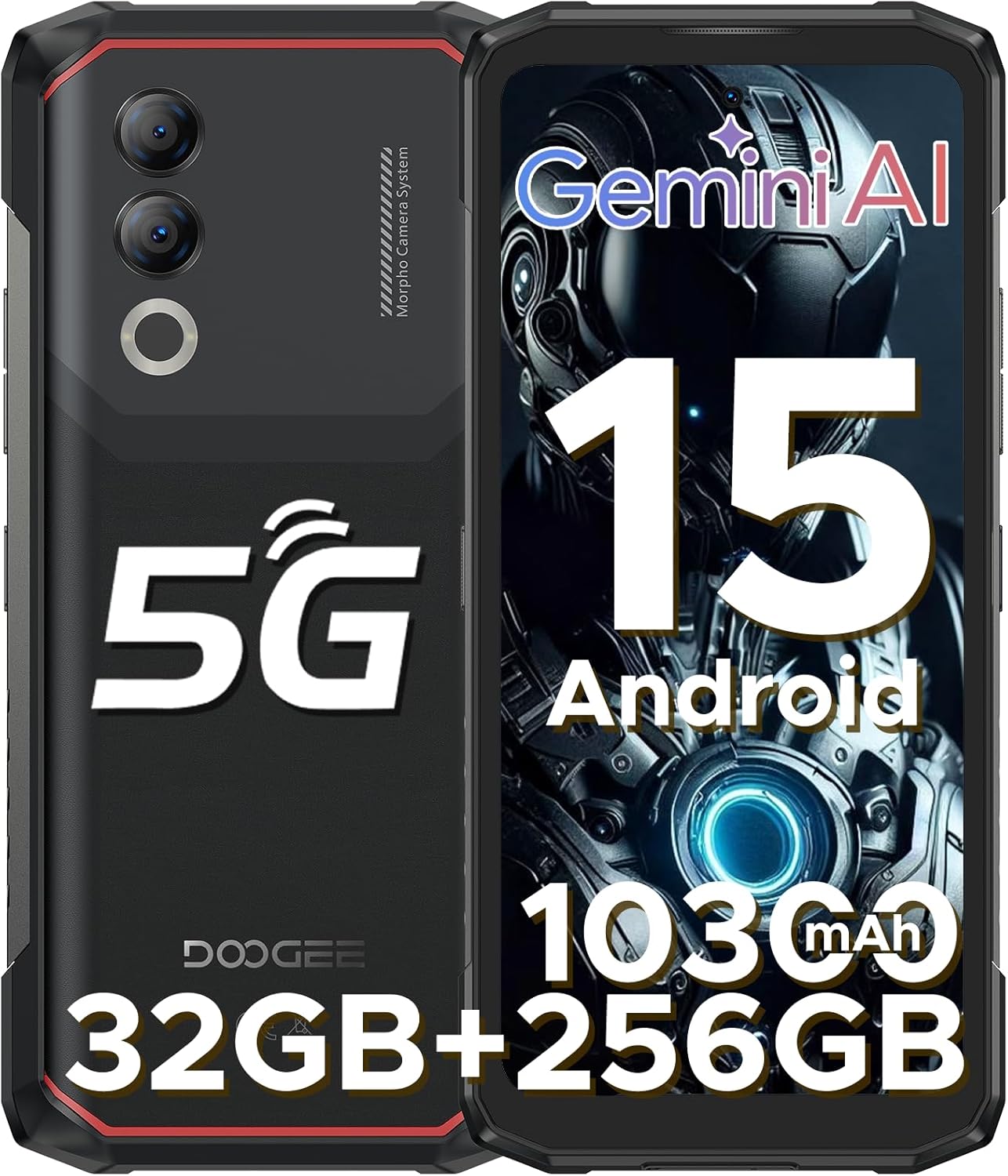 DOOGEE Blade 20 Turbo 5G Rugged...