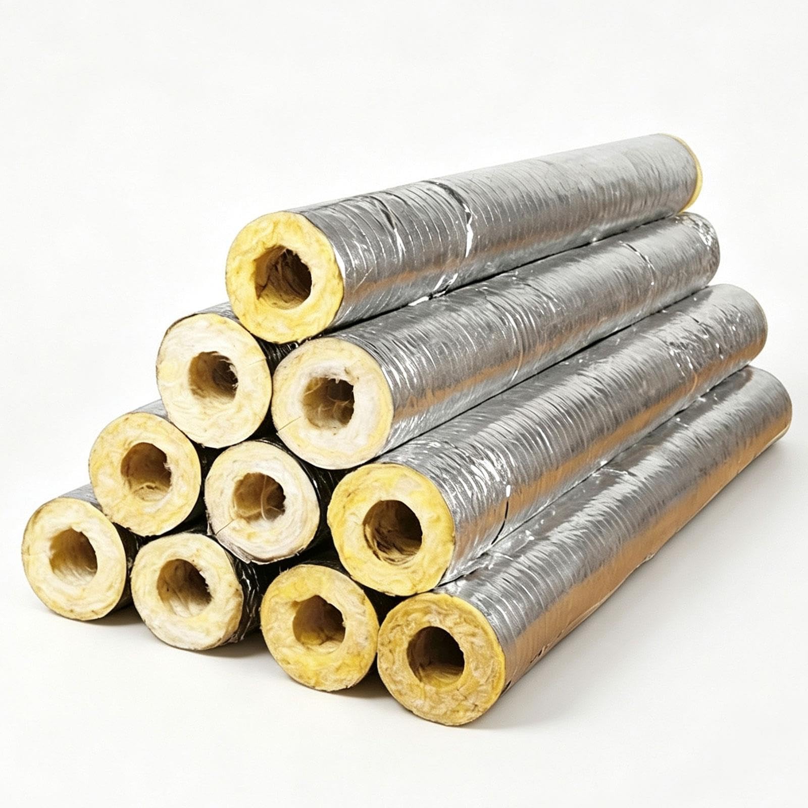 Tuyaux isolants Auto-adhésifs Manchons isolants en feuille d'aluminium
