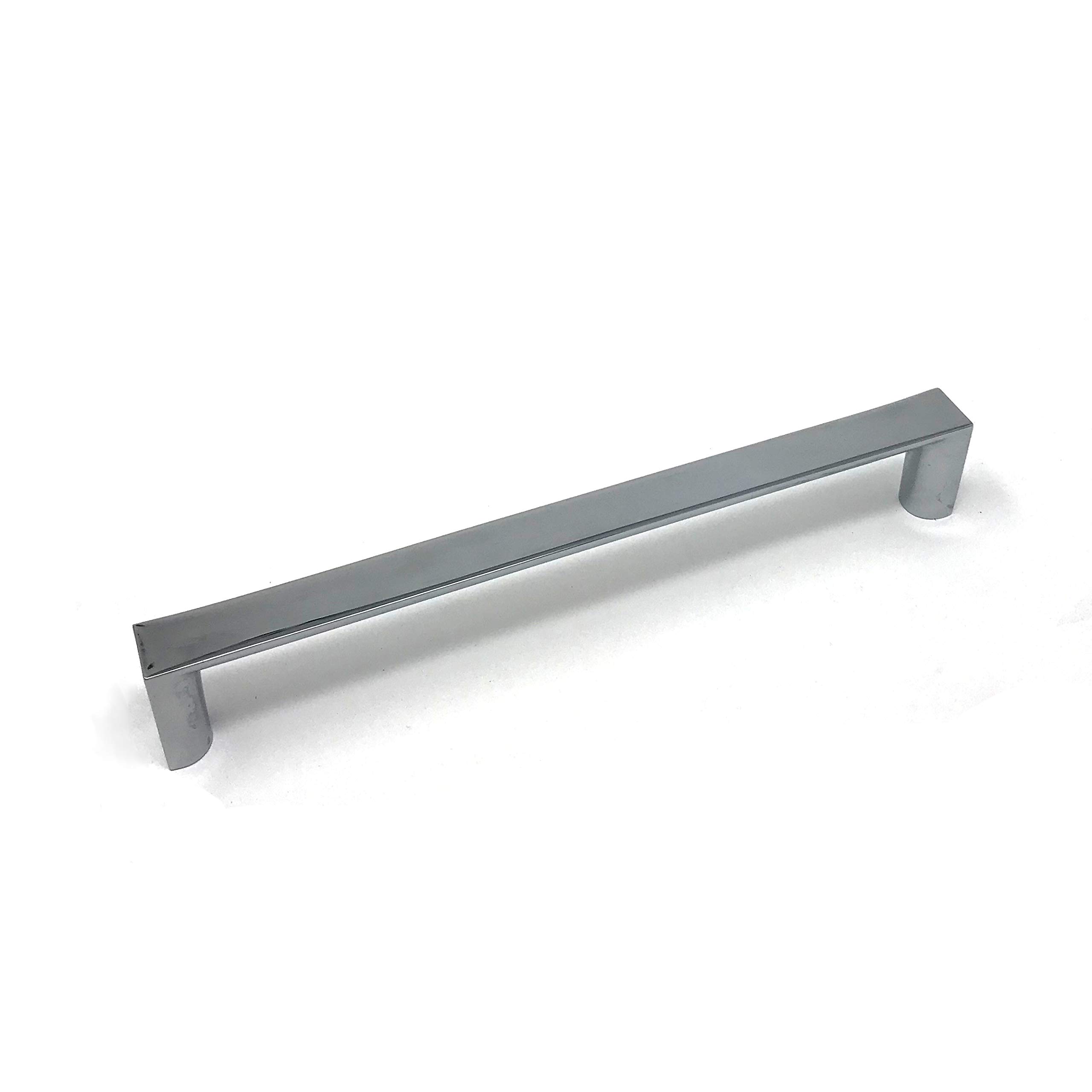  - Chrome Kitchen Cupboard Handle 160mm Door Furniture Pull Square Polished Drawer