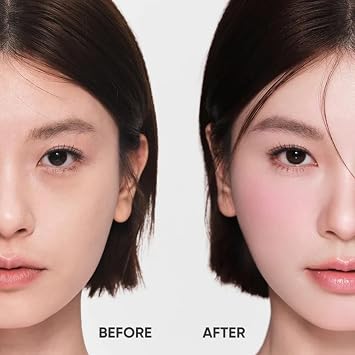 JUDYDOLL Liquid Blush Serum, Liquid Blush for Cheeks, 82% Serum Infused, High Pigment, Buildable, Lightweight Cream Blush for Dewy & Radiant Flushed Cheeks (#01 Fig)