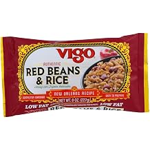 Vigo Red Beans and Rice - Case of 12 - 8 oz.