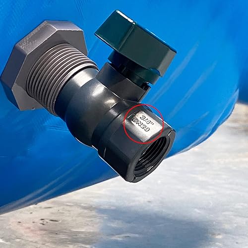 Miniatura 21 de Contenedor de tanques de vejiga de agua plegable de gran capacidad - 1000L/260 gal, tanque de agua de uso agrícola plegable suave contra la sequía