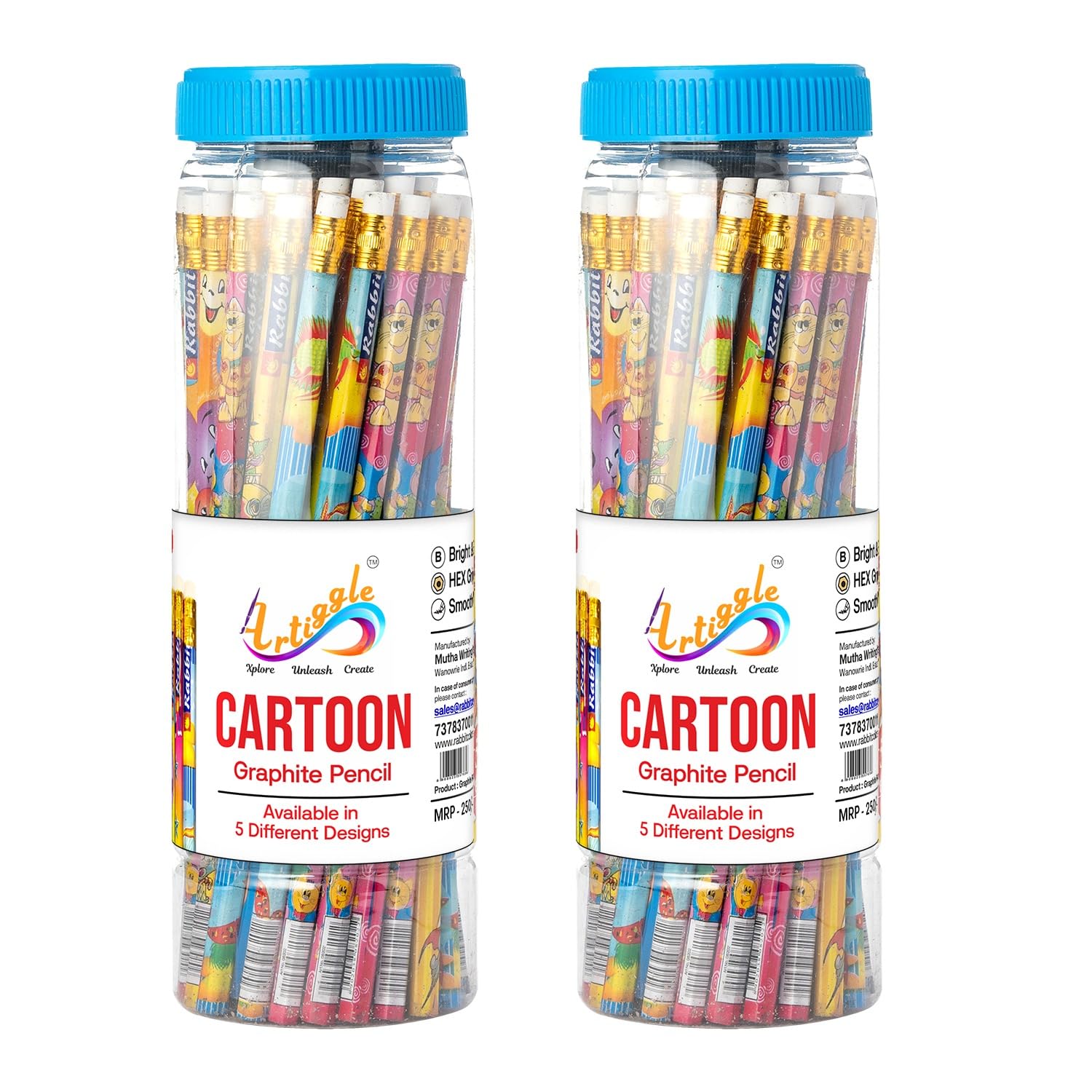 Cosmic Fun Pencils - Unicorn & Space Theme (50 Pack) -10