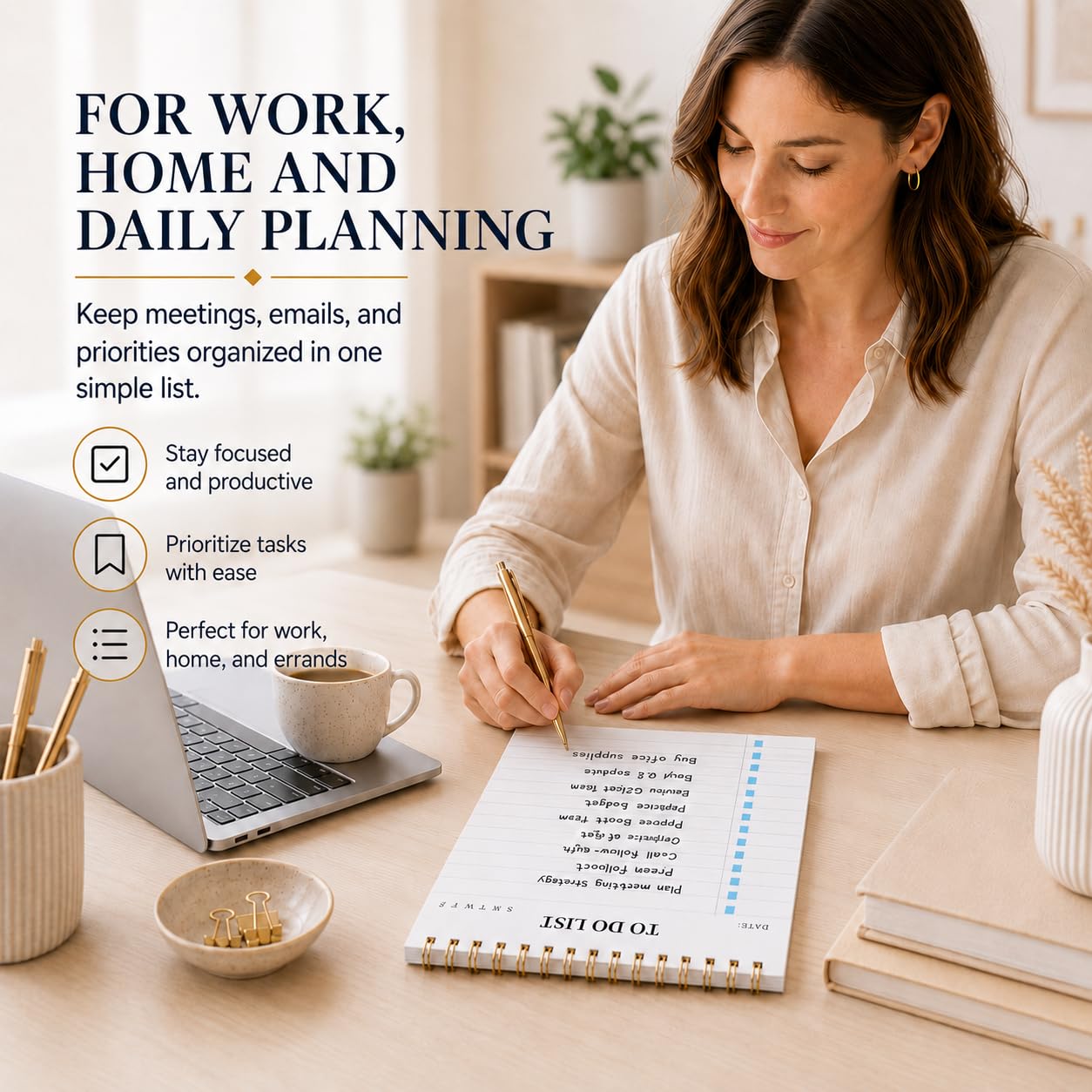 3 Pack To Do List Notepad - Daily Planner -9