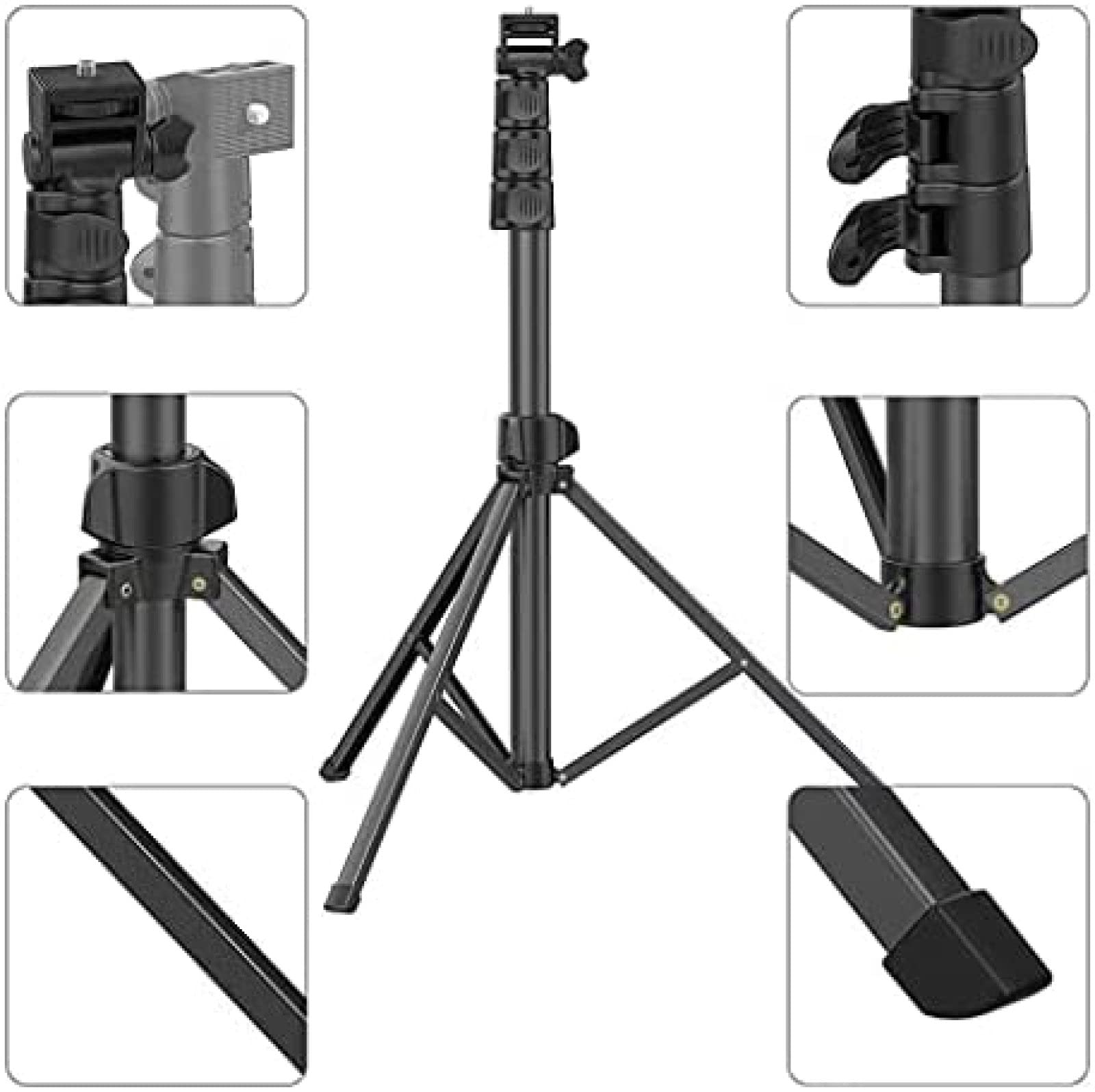 Anillo de luz LED para Selfies de 10 "para cámara Regulable, lámpara de Anillo para teléfono con Soporte, trípodes para Maquillaje, Youtube, grabación de vídeos, transmisión de Medios, etc.