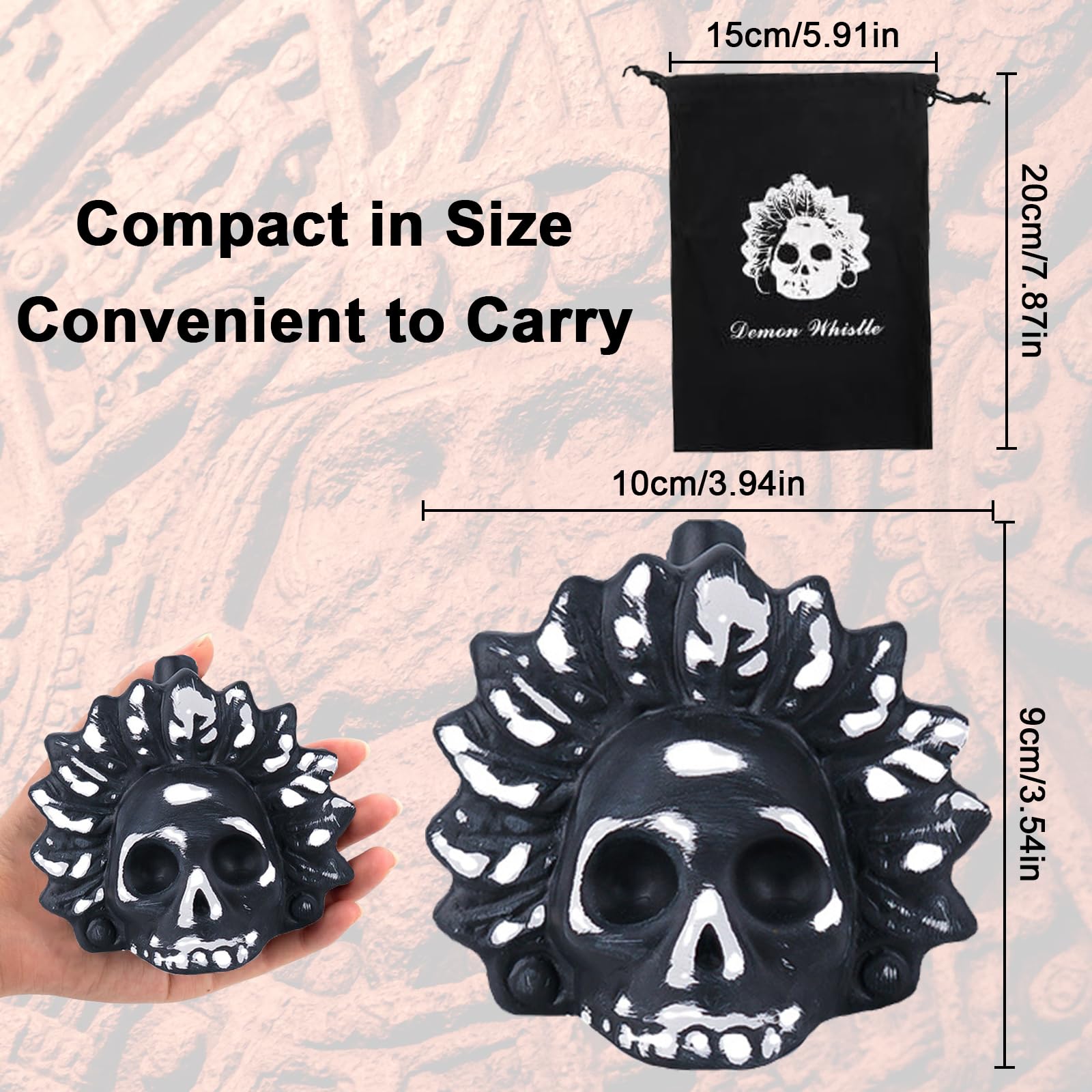 WoskjXas Aztec Death Whistle - Image 3