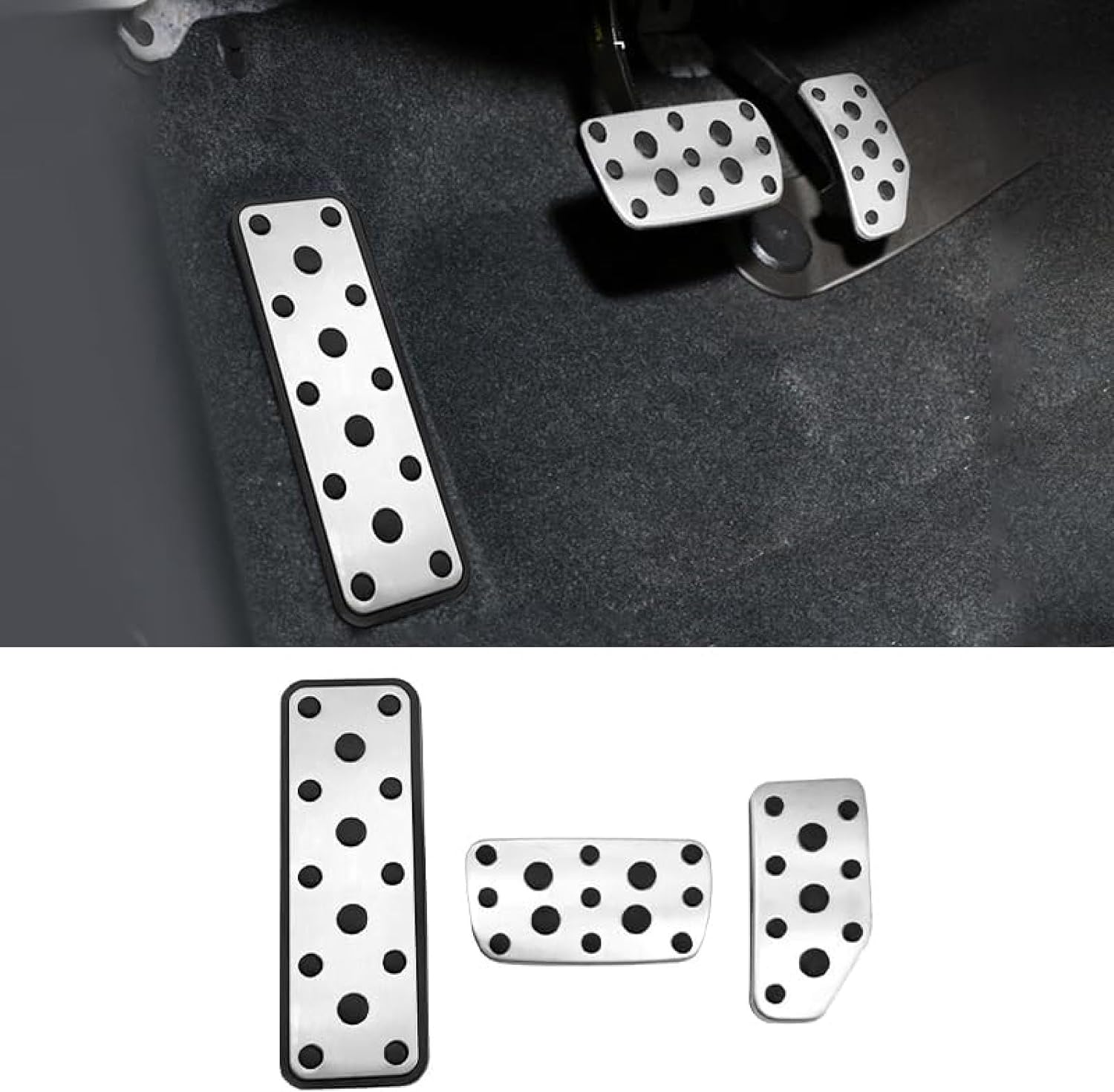 Car Foot Pedals for Subaru Outback 2021-2024 Accessories Car Accelerator Brake Rest Pedal Cover