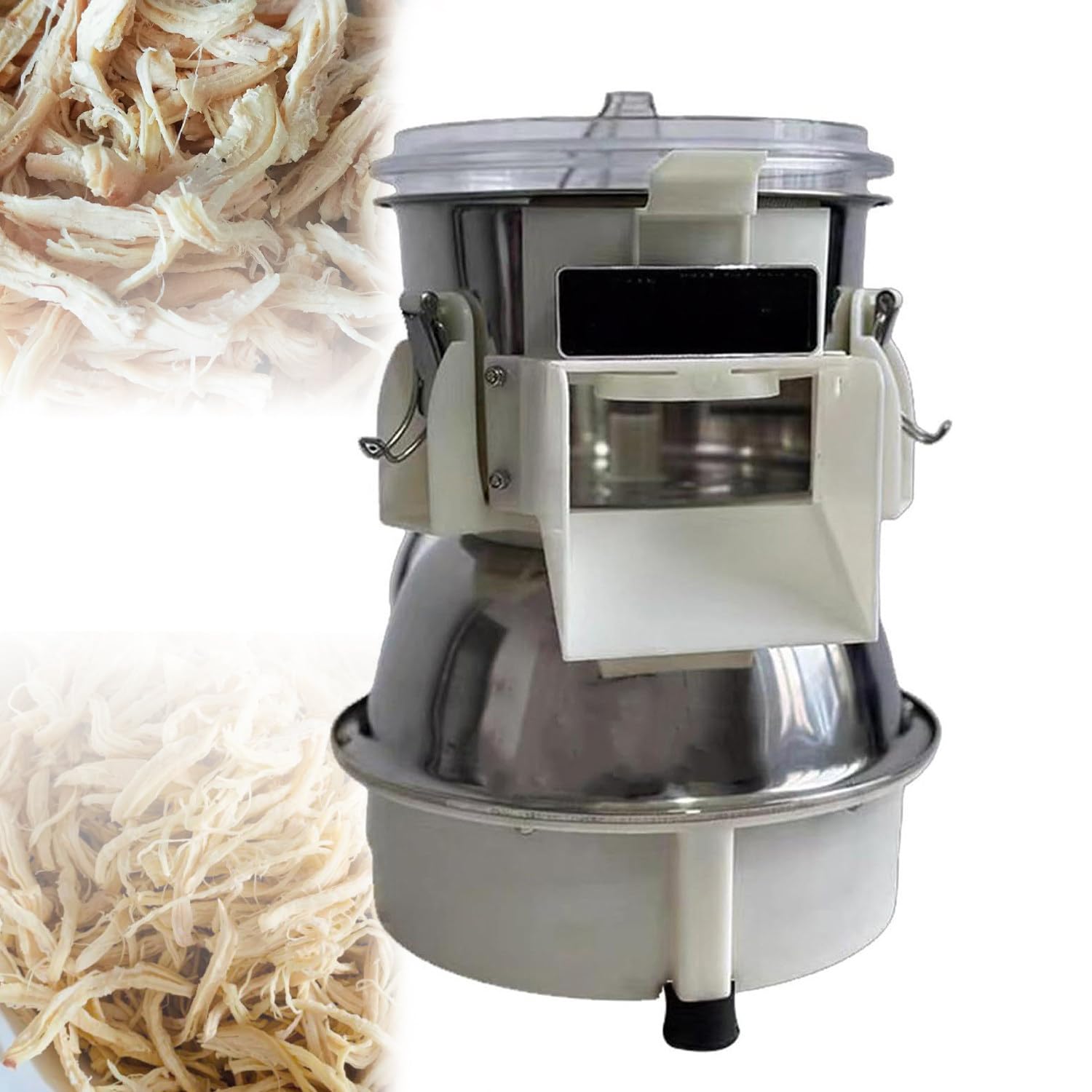 ZenHailure Electric Chicken Chopper & Shredder Tool,Built with Premium Stainless Steel Blades for Fast Meat Shredding,Compact Practical Design,Perfect for Preparing Pulled Chicken and Shredded Meat