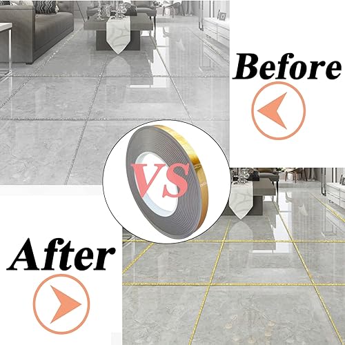 Miniatura 4 de Cinta de película Mylar de poliéster metalizado dorado con adhesivo acrílico, acabado vibrante similar a un espejo, cinta decorativa dorada para