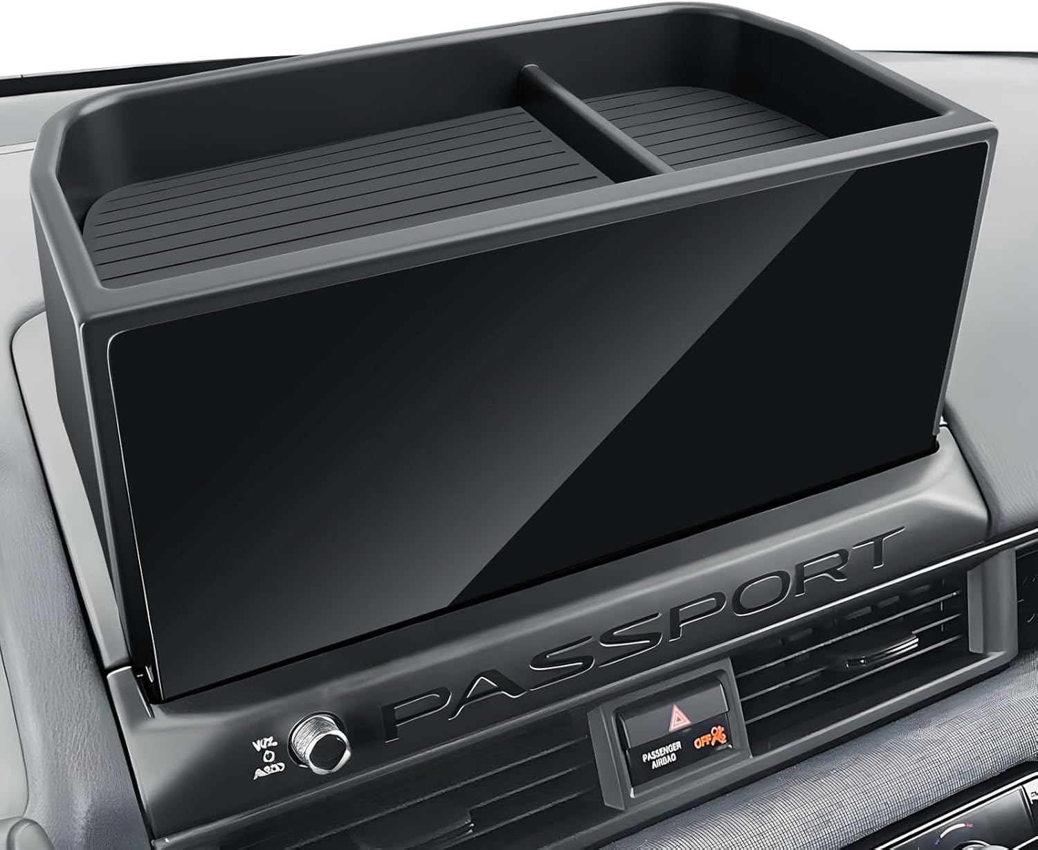 BIBIBO for 2026 Honda Passport Dash Storage Tray 2026+ Passport Hybrid(RTL/TrailSport Elite/TrailSport) 12.3" Behind Screen Tray 2026 Honda Passport Hybrid Accessories 2026