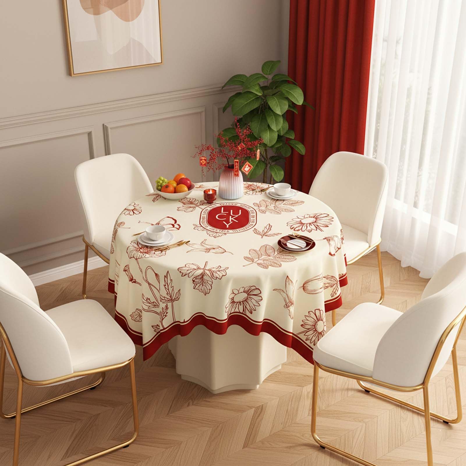 Mantel Rectangular Impermeable De PVC, Mantel Lavable Antimanchas Y Protector De Mesa para Cocina Comedor Jardín Terraza, Resistente Al Agua Y Al Aceite, Suave Y Reutilizable (A 140x220cm)