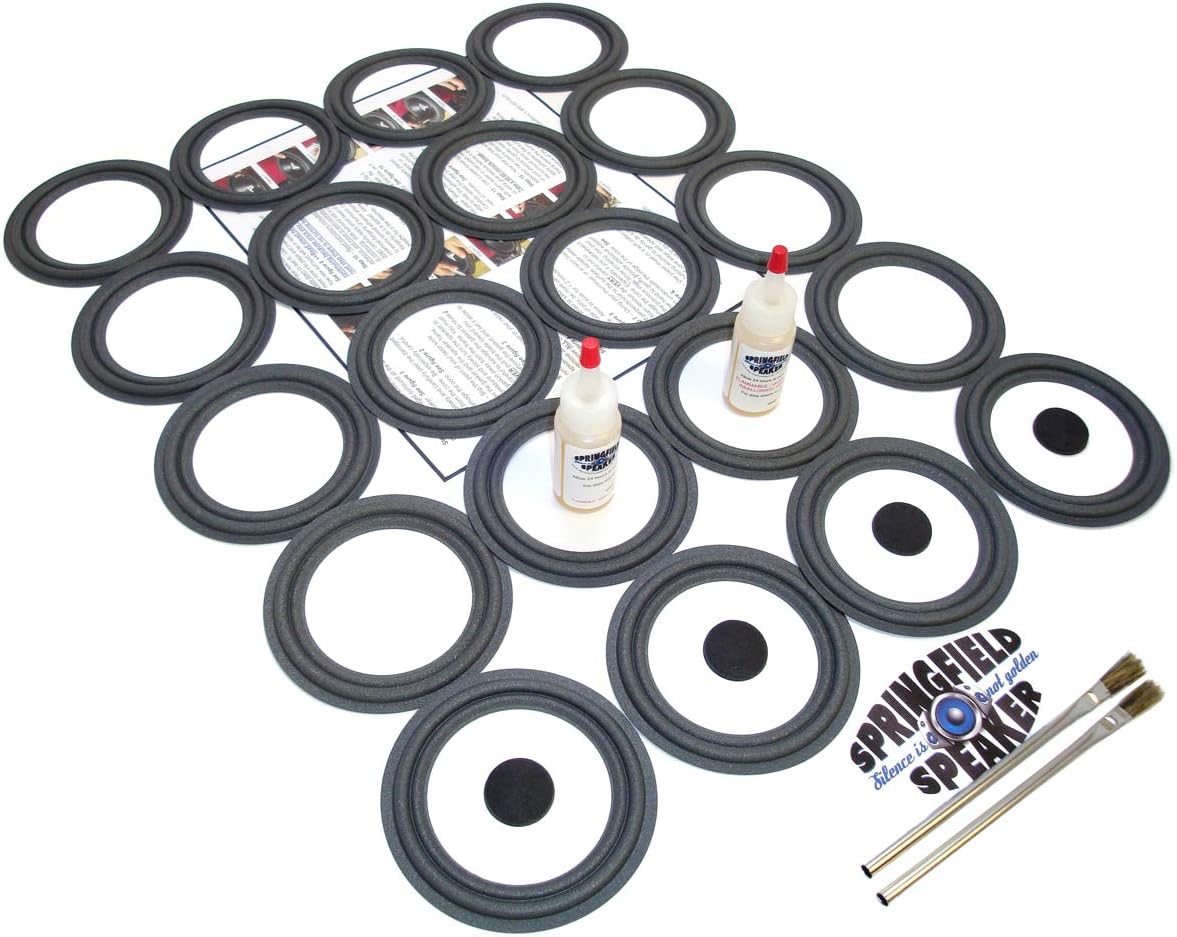 Springfield Speaker Complete Speaker Foam Surround Repair Kit Compatible with Bose 901, 902, 801, 802