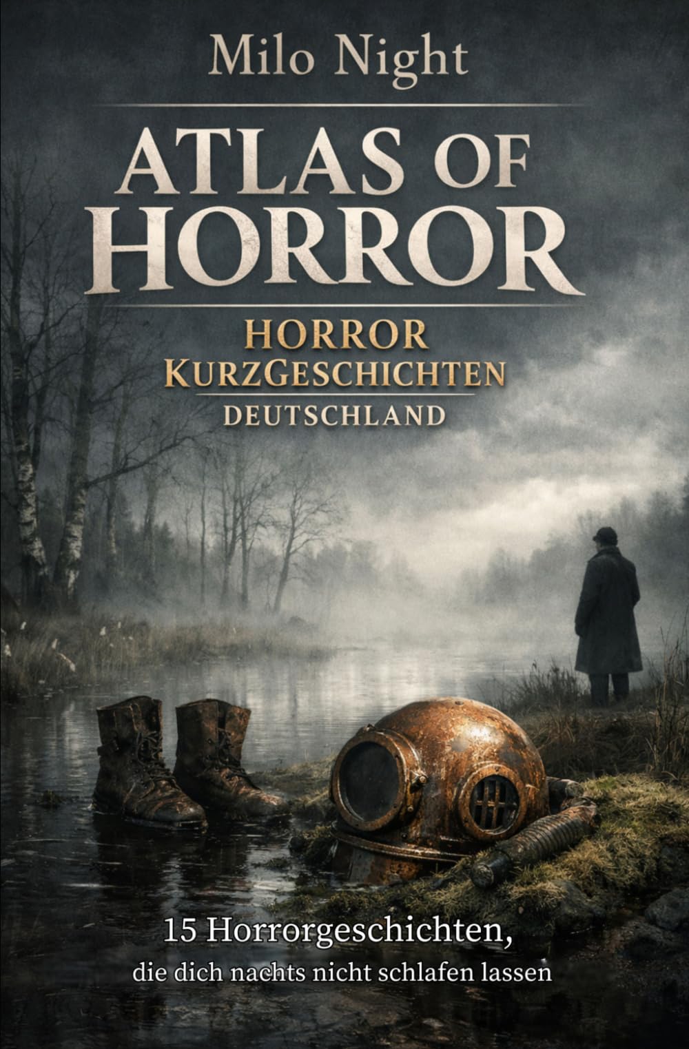 ATLAS OF HORROR – Horror Kurzgeschichten Deutschland: 15 Horrorgeschichten, die dich nachts nicht schlafen lassen: Düstere Akten des Grauens