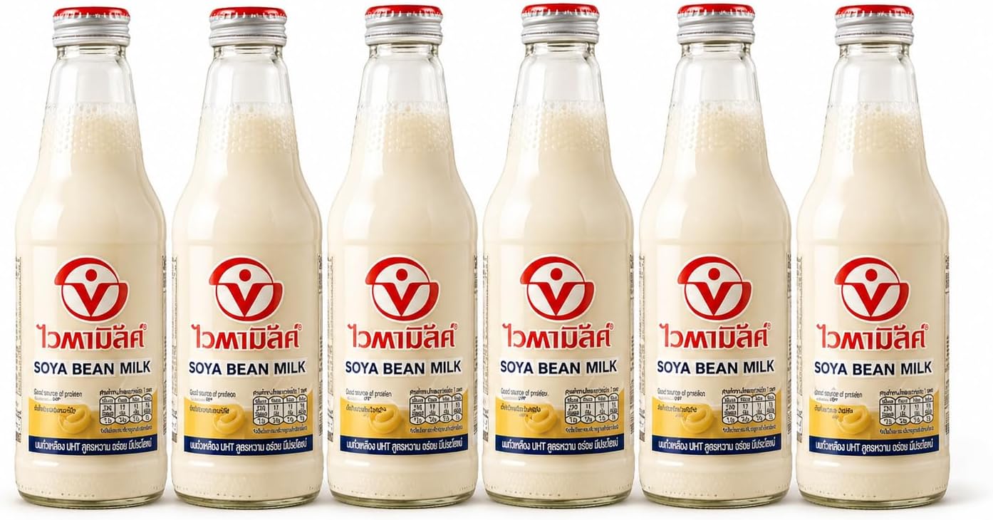 Vita soy milk 6 pack drink 10 oz bottles