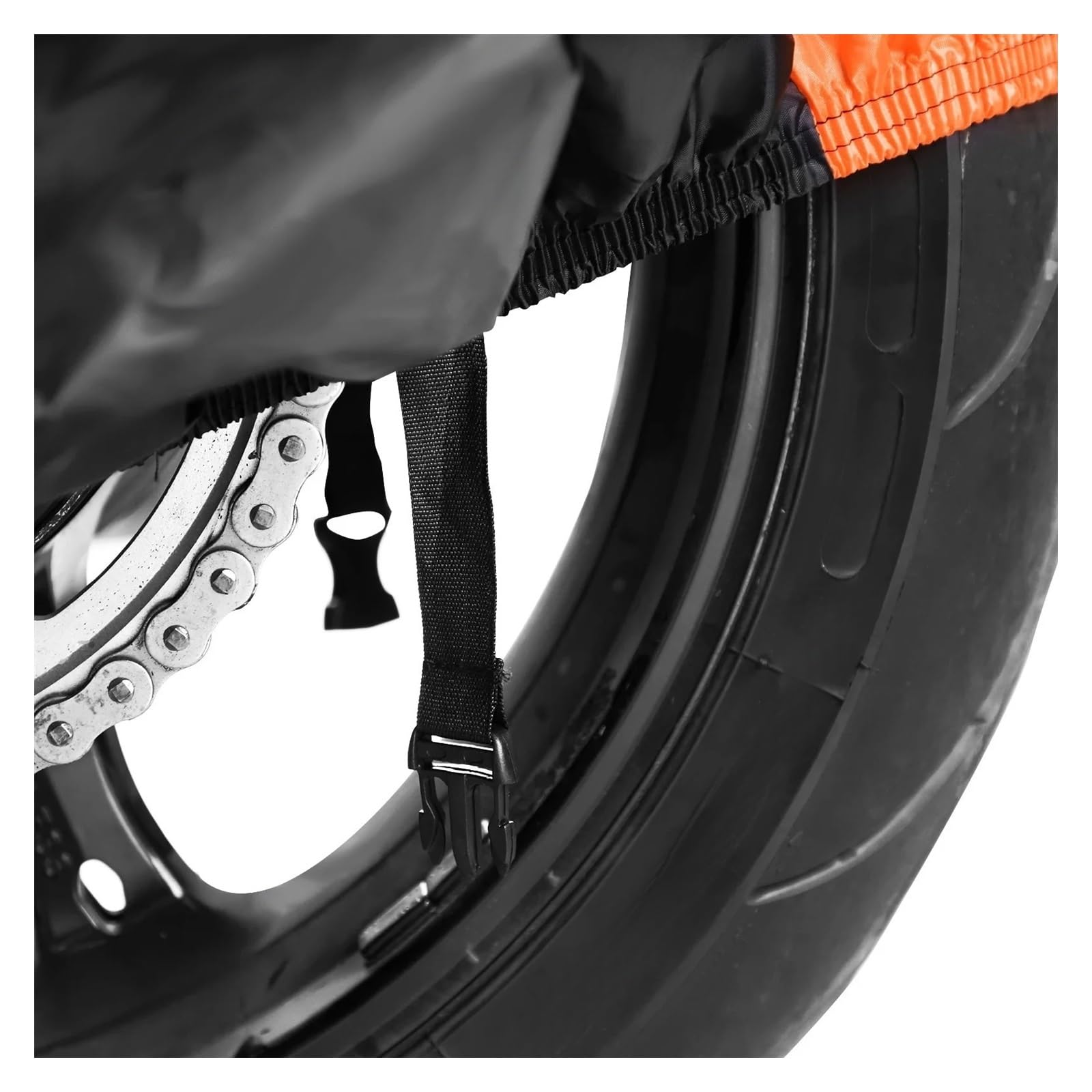 Cubierta De Motocicleta para Scooter, Cubiertas Protección Motor XXXL XXL XL LM, Accesorios Lona Protectora Específicos Pesados Resistente para Motocicleta Funda