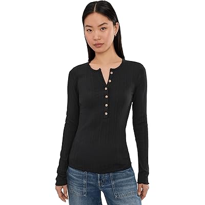 Faherty Paradise Pointelle Henley