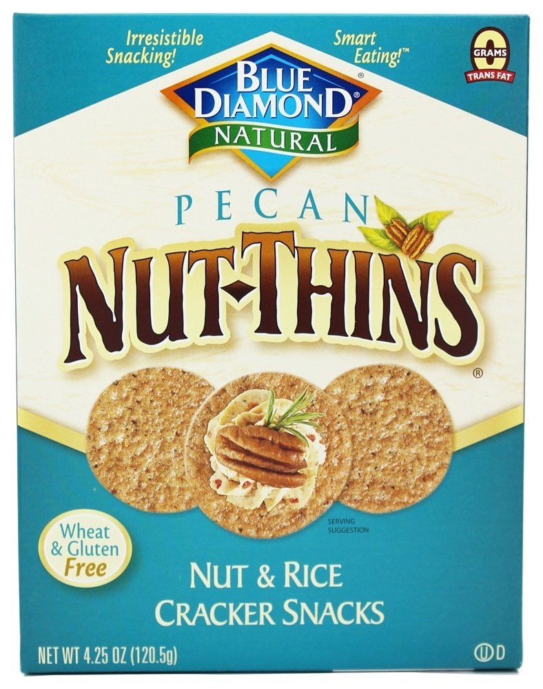 Blue Diamond, Pecan Nut Thins, 4.25 Ounce