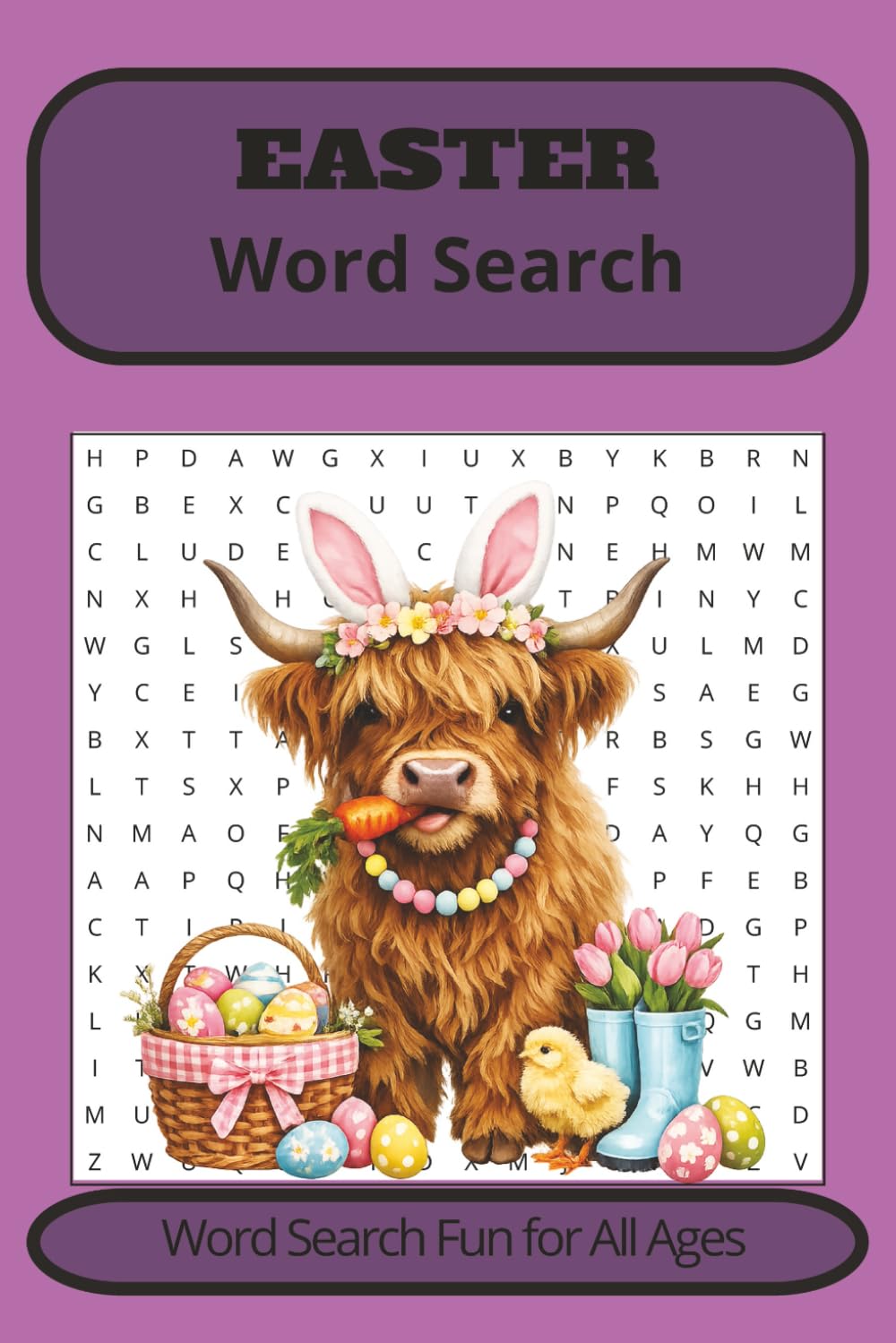 Easter Word Search: Easy to Read Easter Word Search Puzzles filled with Everything Easter. This is a 6x9 , 55 puzzles with solutions Included