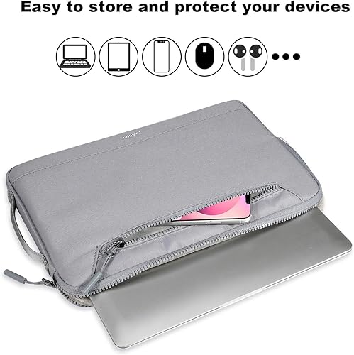 Miniatura 8 de LANDICI Funda protectora de 360 para laptop de 13 pulgadas, 13.3 pulgadas, funda impermeable para MacBook Air 13 M1M2, MacBook Pro 13, Surface Pro