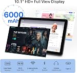 UMIDIGI G3 Tab Ultra 10.1 inch Gaming Tablet, MTK Helio G99 Tablet,16 (8+8) RAM 128GB ROM Expand 1TB Android Tablets, 6000mAh，4G Dual SIM Card,BT5.2, GPS,Face Unlock Tablets with 3.5mm Headphone Jack