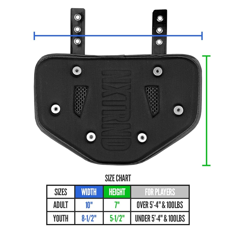 NXTRND B-PLATE　アメフト バックプレート Chrome GOLD NXTRND B-PLATE アメフト バックプレート Chrome GOLD Nxtrnd