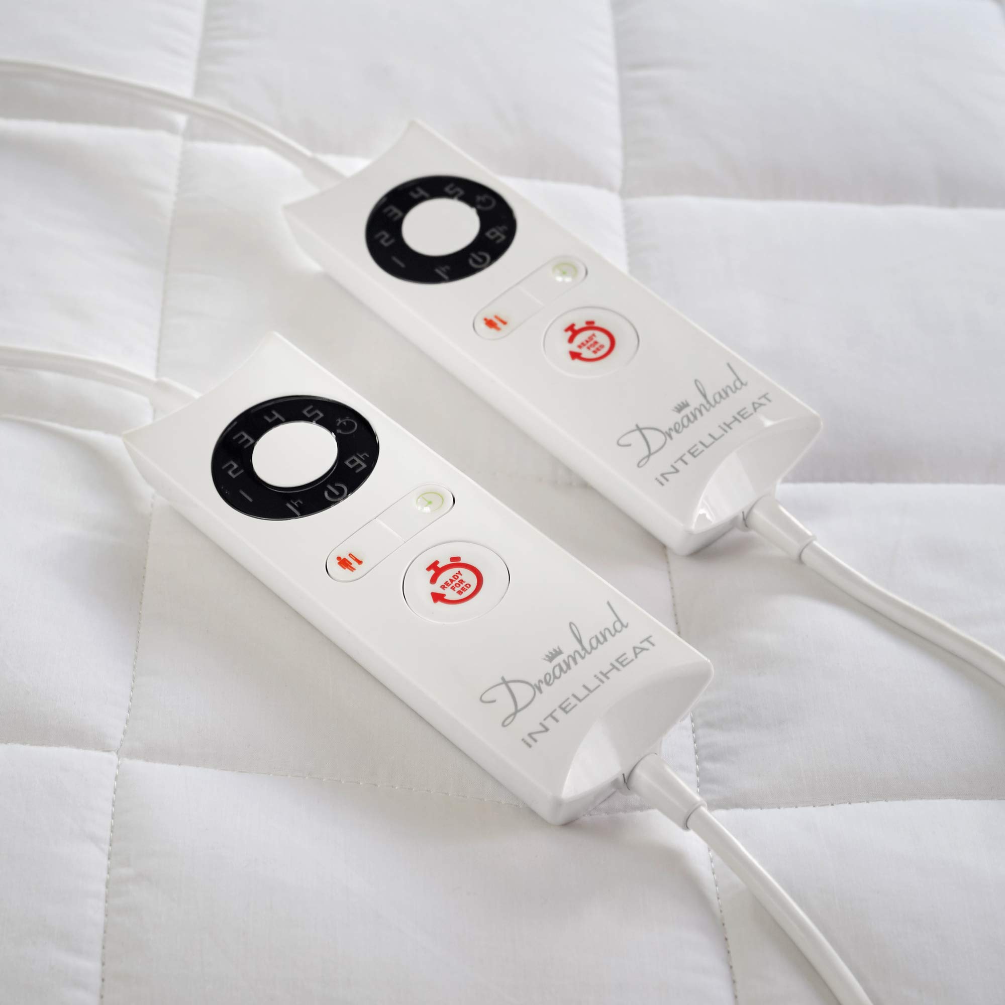 Dreamland Intelliheat Boutique Hotel 200 Thread Count Cotton Heated  Mattress Protector, 16442, Electric Blanket, Size Superking 200 X 180 Cm,  Elasticated Skirt Fits Up To 38Cm Depth Mattress : Amazon.co.uk: Home u0026  Kitchen