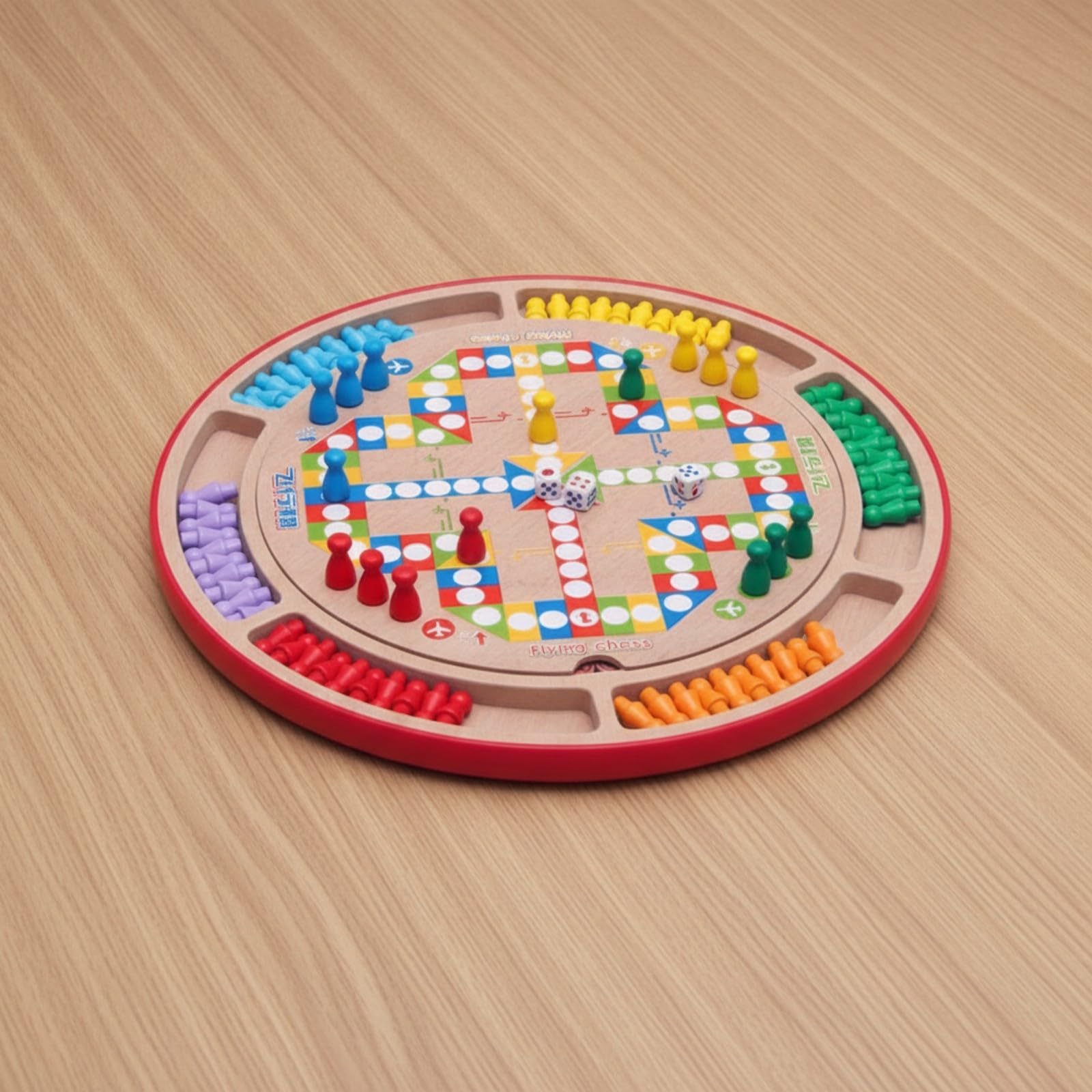 predolo Plateau Jeu Multi-Jeux Massif Multijeux, Jeu Société Boîte en Bois, Famille