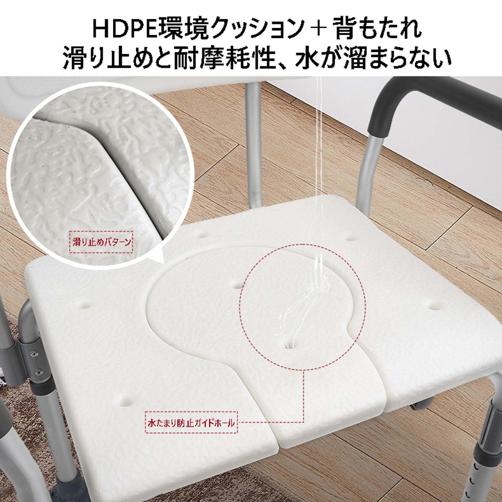 Amazon.co.jp: 介護用品 風呂椅子 介護用トイレ 簡易便座 シャワー