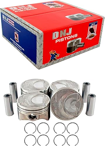 DNJ Juego de pistones P177 para Hyundai, KiaOptima, Santa Fe, Sonata, Sportage  2.0L  DOHC  L4  16V  122cid  VIN 6, VIN A, VIN B