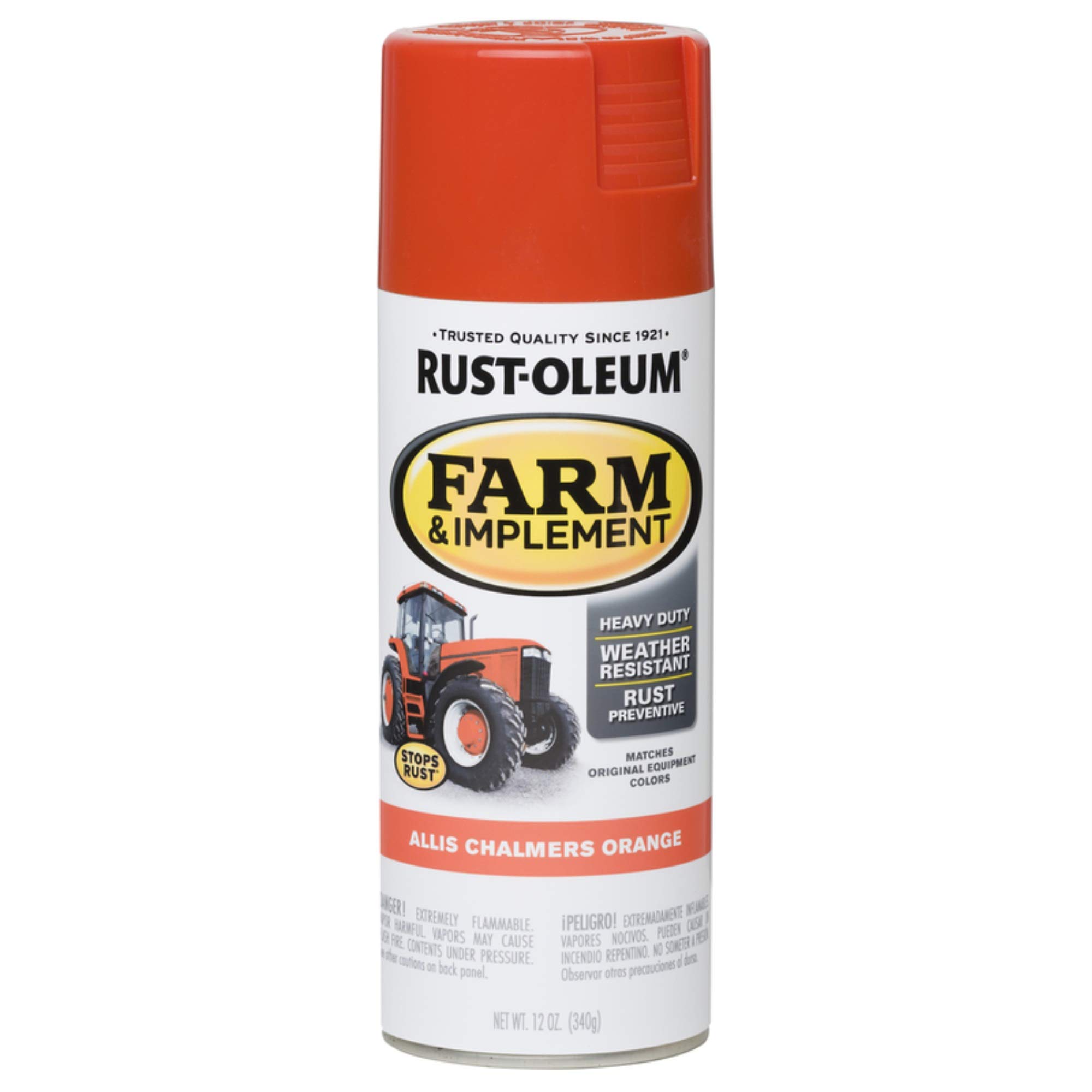 rust oleum safety orange