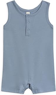 Organic Cotton Baby and Toddler Summer Romper Sleeveless One Piece