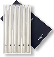 Vista 8 de Colonial Candle Vela Cónica Sin Perfume, Colección Handipt, Arándano Tradicional, 10 pulgadas, Paquete de 6 Velas - Hasta 8 Horas de Combustión