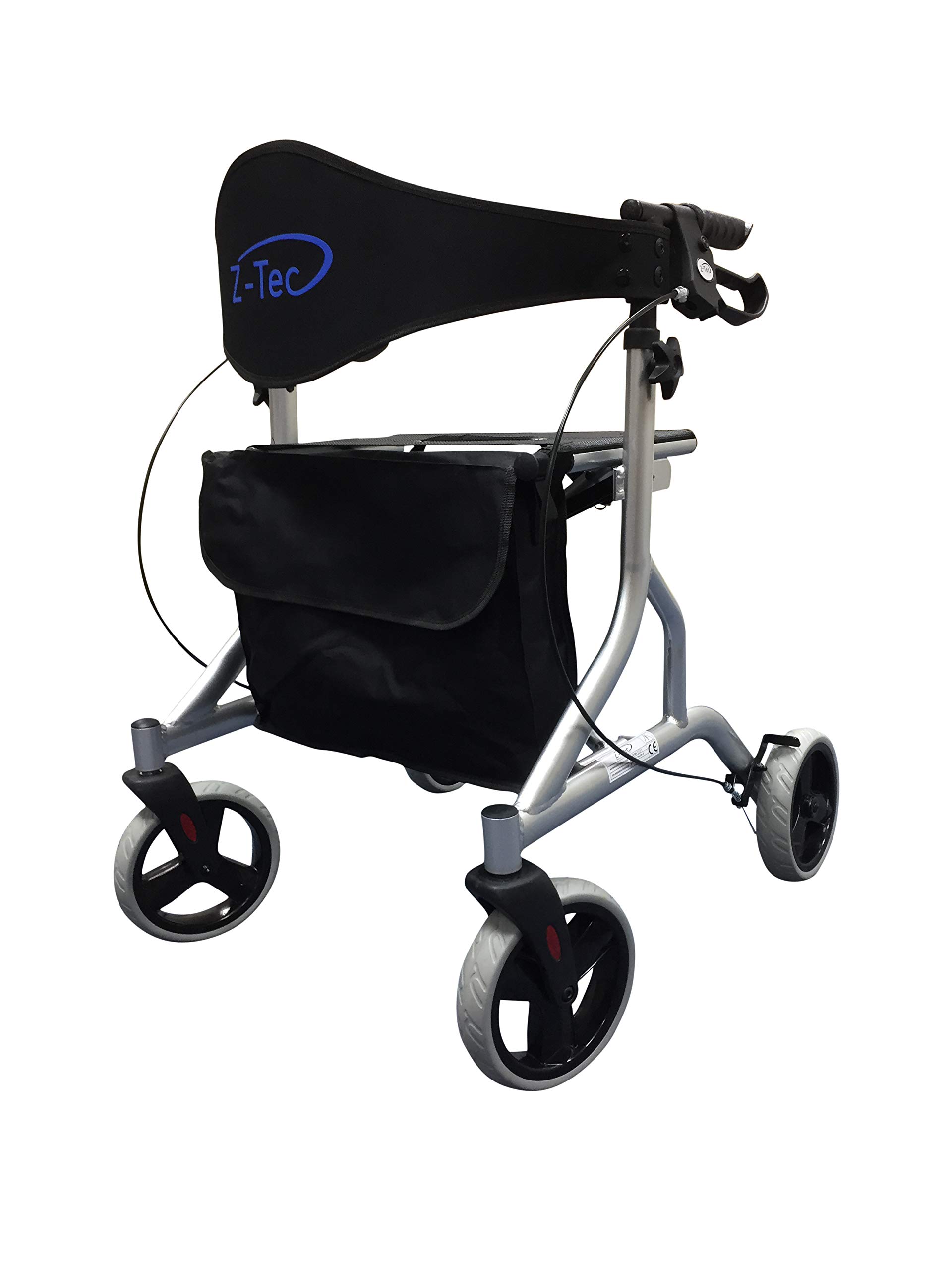 Z-Tec Mobility Rollators, Silver
