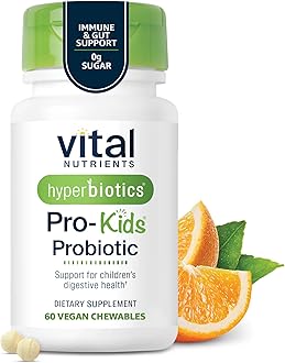 HyperbioticsPro-Kids Probiotic Tangy Orange 3 Billion Cfu 60 Micro-Pearls 149985