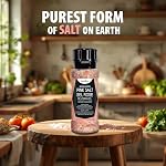 Herbion Naturals Himalayan Grindière à grains de sel rose grossier, 225 Grammaire (7.9 Ounce), facile à utiliser, qualité suprême, forme pure de sel (paquet de 1)