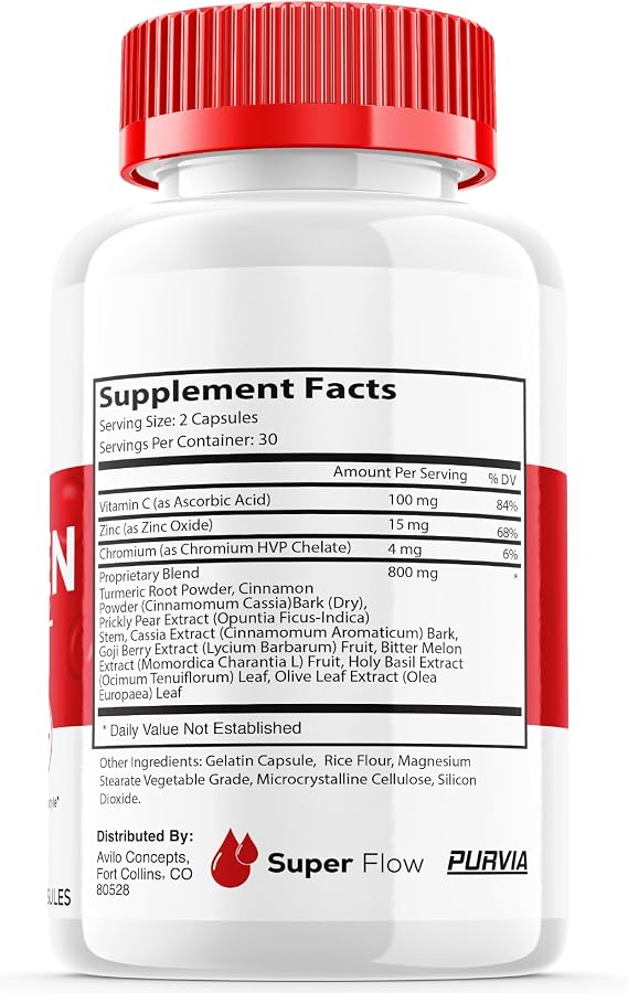 Super Flow Glycogen Optimizer, Superflow Glycogen Support, Super Flow Optimizer Super Flow Optimizer Vitamin Supplement Overall Wellness Support, Super Flow Maximum Strength USA Made (60 Capsules)