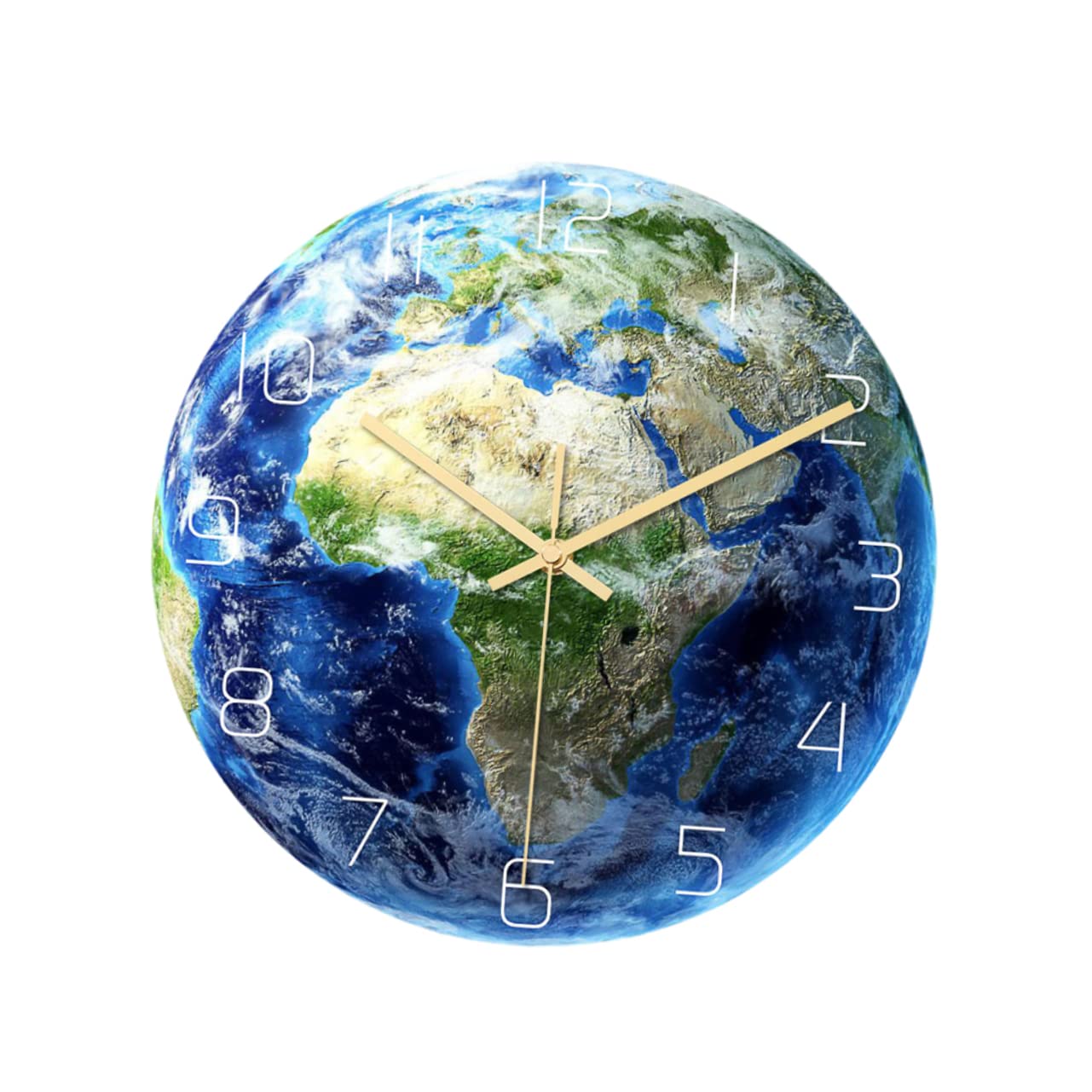 Horloge murale veilleuse terre Cabilock pour illuminer vos soirées au salon