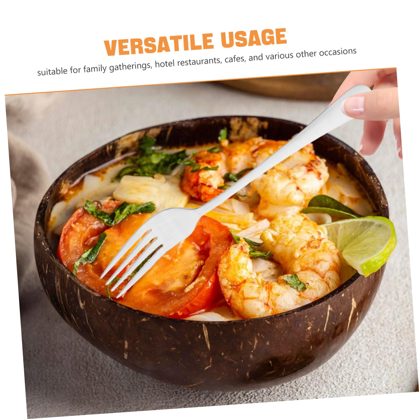 OUNONA 20pièces Couverts Style Moderne Avec Fourchettes Cuillères Et Couteaux Pour Cuisine Les Restaurants Dîners